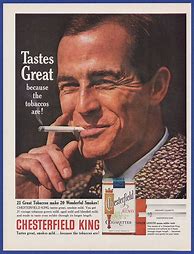 Image result for Vintage Cigarette Advertisements