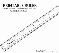 Image result for Ruler Print Out