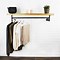 Image result for Wall Clothes Rack