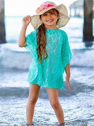 Image result for Girls Beach Cover Up