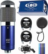 Image result for Brass Microphone with Shock Mount