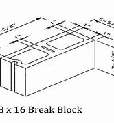 Image result for 6X8 CMU Block