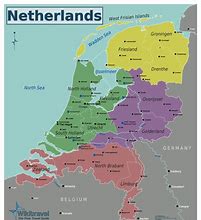 Image result for Free Printable Map of Netherlands