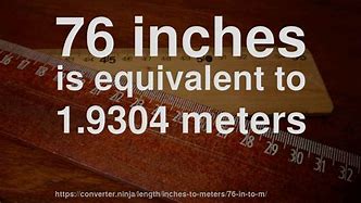 Image result for How Tall Is 76 Inches