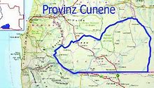 Image result for Mapa Do Cunene