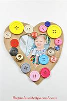Image result for Cute as a Button Picture Frame
