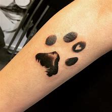 Image result for Dog Paw Tattoo