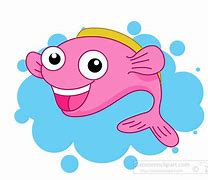 Image result for Happy Fish Cartoon
