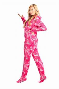 Image result for Women Footed Pajamas