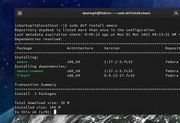 Image result for Linux Command for Install Emacs