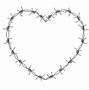 Image result for Broken Heart Barbed Wire