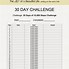 Image result for 30-Day Challenge Chart