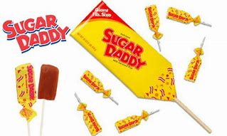 Image result for Hand Holding a Sugar Daddy Candy