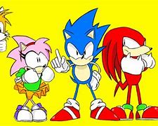 Image result for Sonic Tails Knuckles Amy Rose