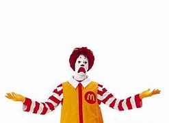 Image result for Sad Ronald McDonald