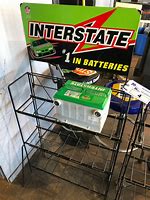 Image result for Car Batteries Display