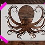 Image result for Black Abstract Octopus Stencil