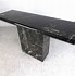Image result for Black Marble Top Console Table