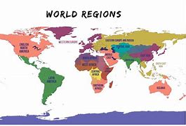 Image result for Geography World Regions Map