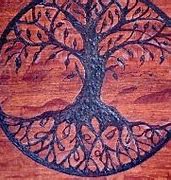 Image result for Tree of Life Pyrography