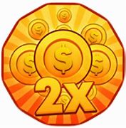 Image result for 2X Coins Icon