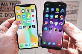 Image result for iPhone X vs Samsung S8