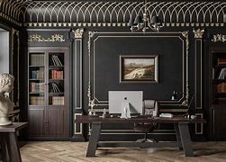 Image result for Luxury Tech Office Black Silver