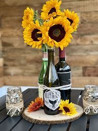 Image result for Poppin Bottles Champagne Centerpieces