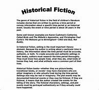 Image result for Historical Fiction Examples