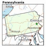 Image result for Emmaus PA Map