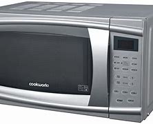 Image result for Small Silver Microwave