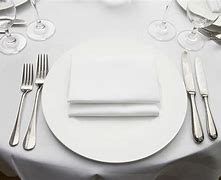 Image result for Image of Steakhouse Table Settings