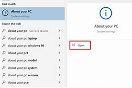 Image result for About Your PC