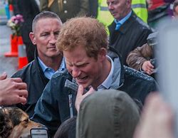 Image result for Prince Harry and Mam
