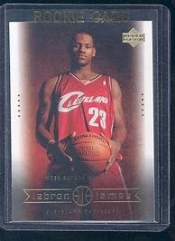 Image result for BCG 10 LeBron James Rookie Card