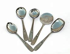 Image result for Stainless Steel Cooking Spoons