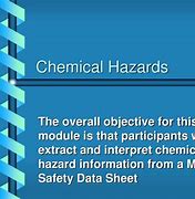 Image result for Chemical Hazard Slide