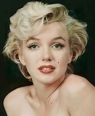 Image result for Marilyn Monroe Headshot Color