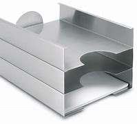 Image result for Stainless Steel Desk Organizer