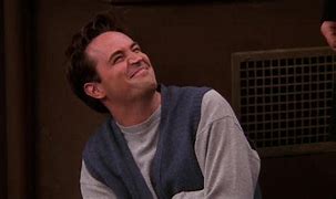 Image result for Awkward Chandler Bing Smile