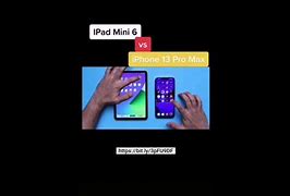 Image result for iPad Mini 6 vs iPhone 13 Pro Max