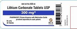 Image result for Lithium Carbonate 400Mg