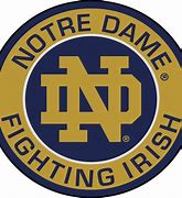 Image result for Notre Dame Logo Outline