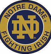 Image result for Notre Dame Printable Logo