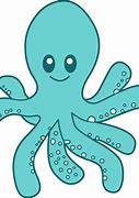 Image result for Blue Octopus Cartoon