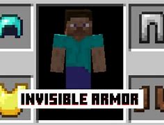 Image result for Minecraft Invisible Armor