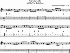 Image result for Galway Girl Mandolin Tab