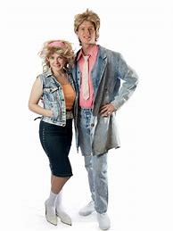 Image result for 80 S Couple Costume