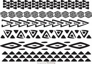 Image result for Hawaiian Tribal Pattern Black and White