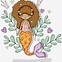 Image result for Mermaid Coloring Pages to Print for Kids